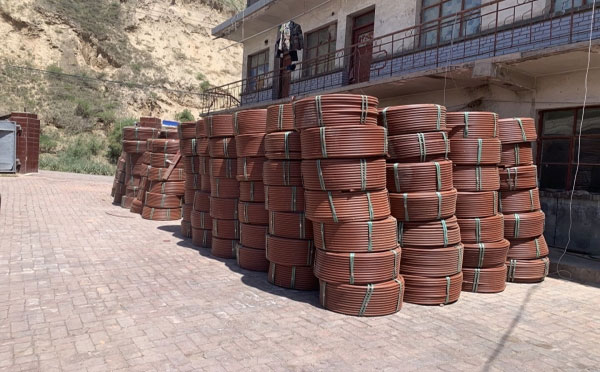 金银川路街道穿线管